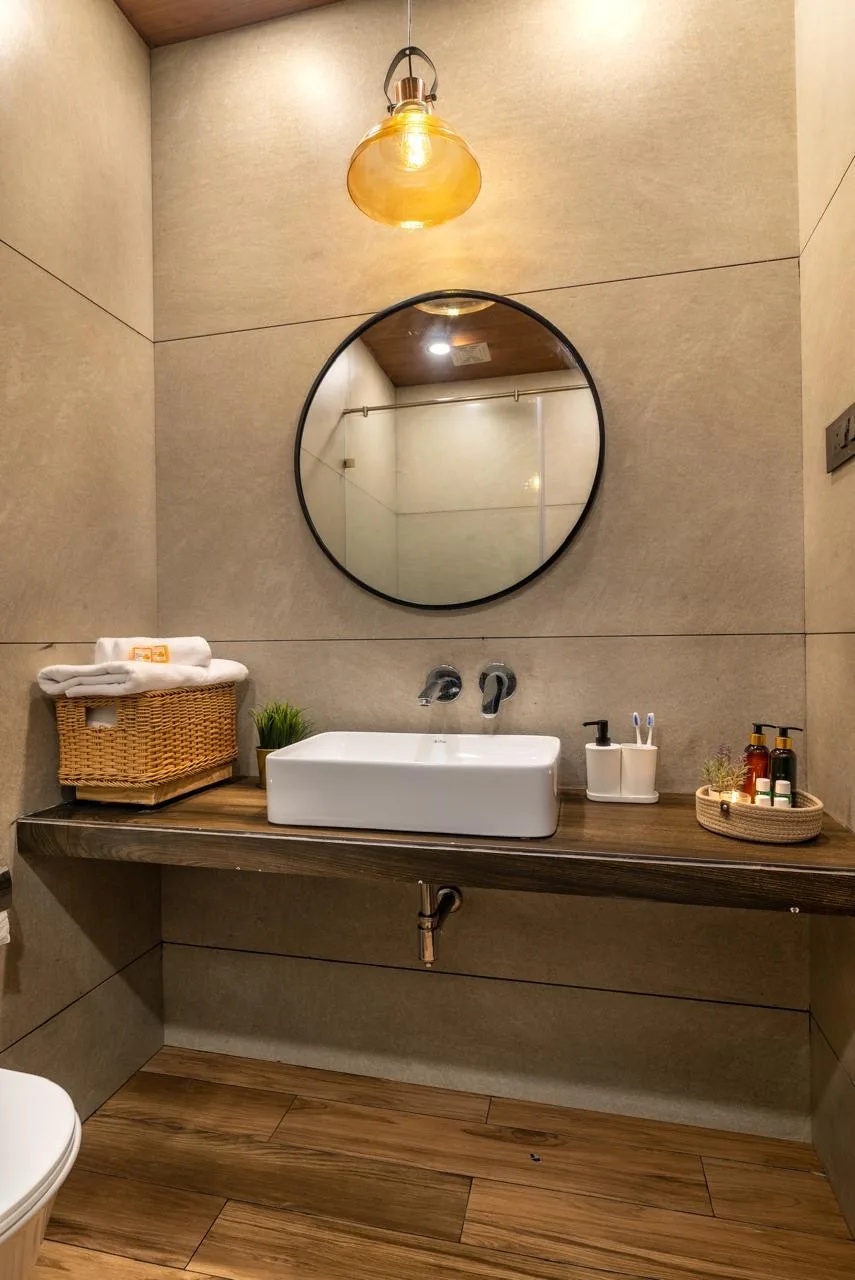 La Sole – Couple Lakeview Suites washroom