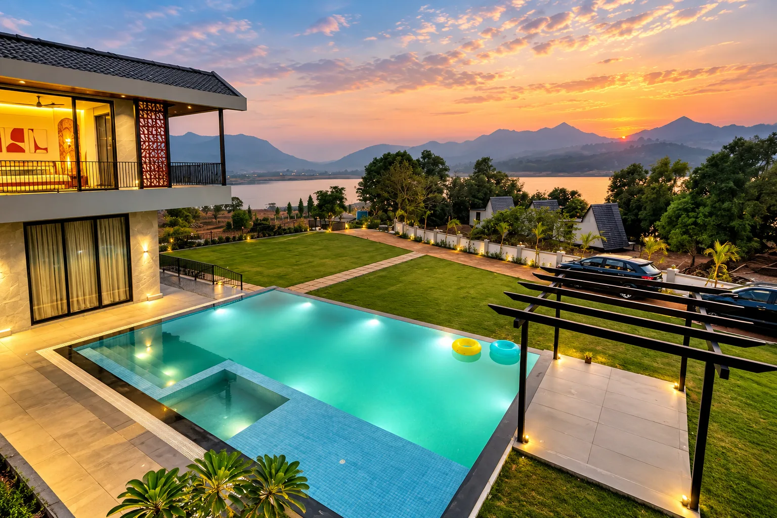 Lake House Poolside (3)