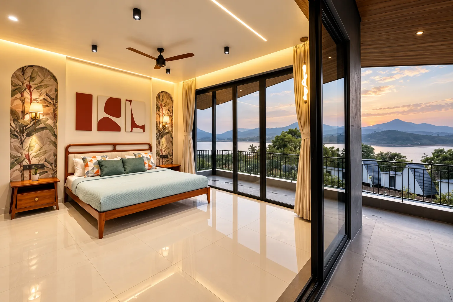 Lake House Room (2)